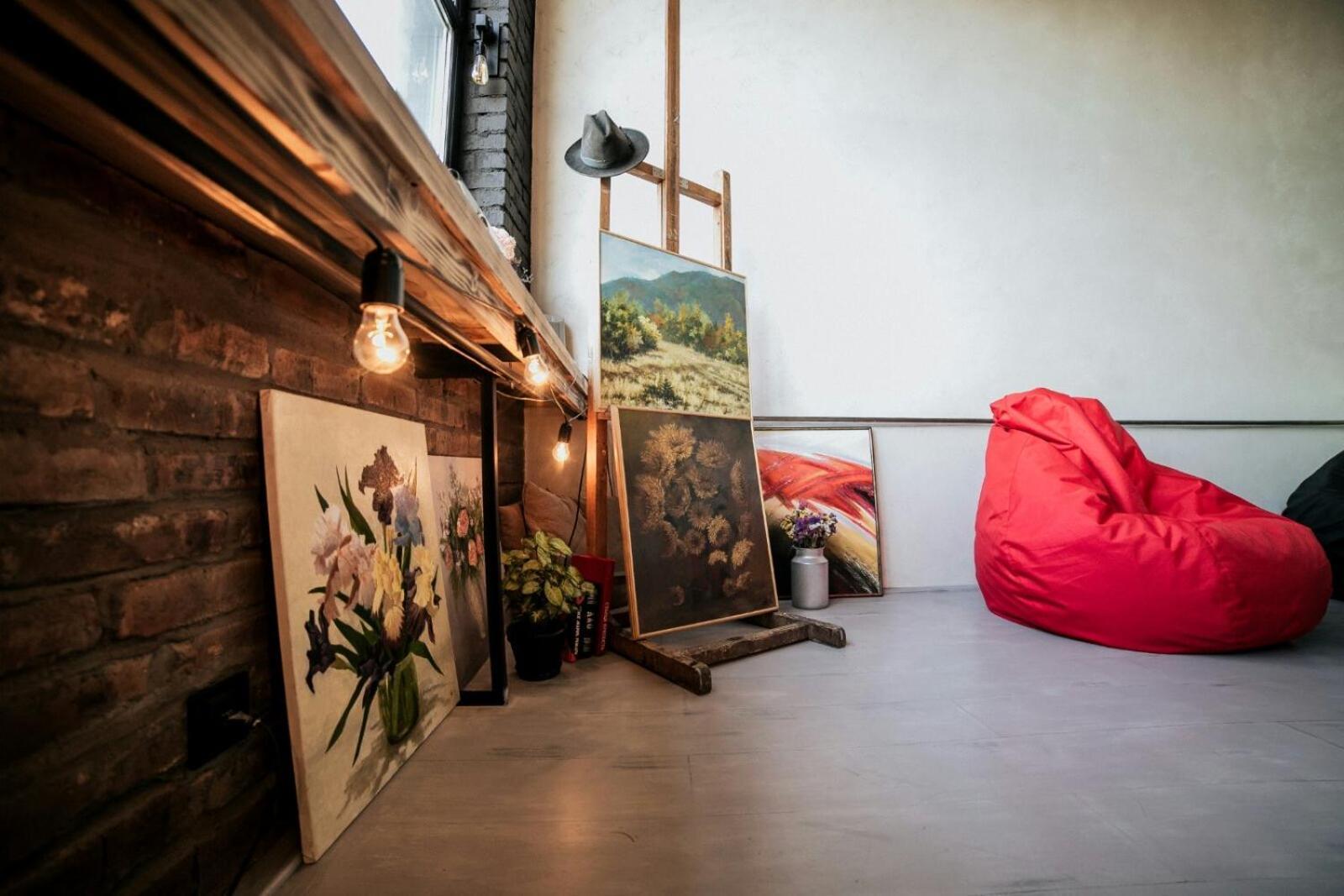 лофт студия с панорамной террасой Apartment Mykolaiv