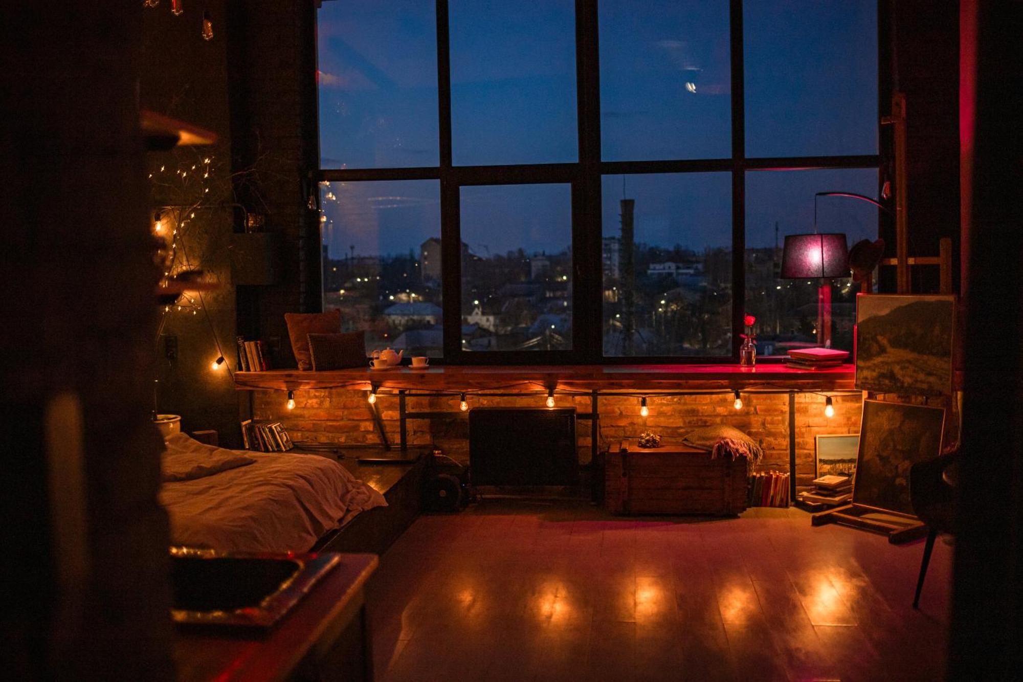Apartment лофт студия с панорамной террасой *