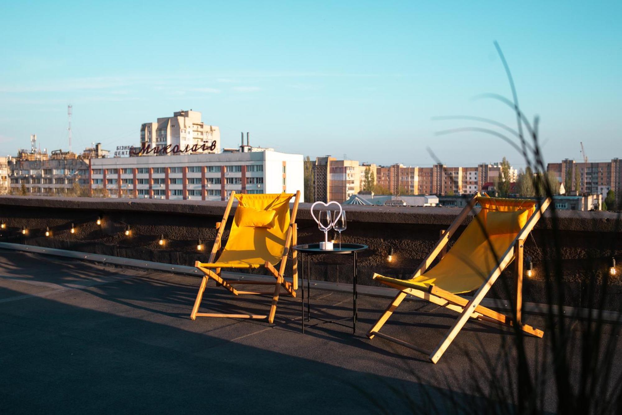 Apartment лофт студия с панорамной террасой Mykolaiv